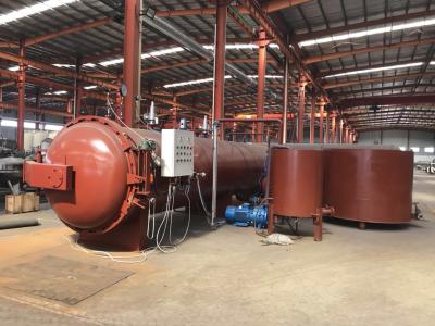 China Wood Treatment Autoclave Wood Treatment Autoclave Horizontal Impregnation /wood Impregnation Autoclave for sale