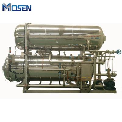 China High Temperature Sterilization Retort Back Pressure Retort Sterilizer Autoclave Machine for sale