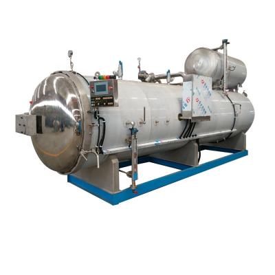 China High Temperature Sterilization Retort Steam Water Jet Retort Sterilizer Autoclave Machine For Pouch/Food Industry Glass Jar/Tin Cans for sale