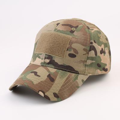 China High Quality Street Style Wholesale Cotton Camouflage Baseball Hat Accept Custom Printing Embroidery Logo Baseball Hat for sale