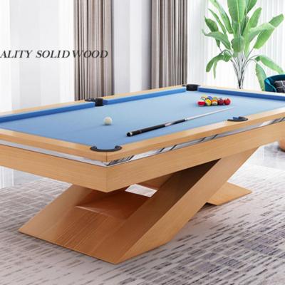 China Billiard Leather Billiard Table Tournament International Standard for sale