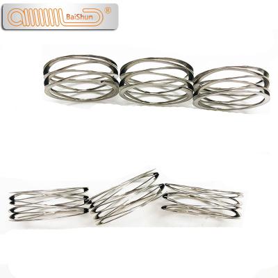 China Coil Stainless Steel Wave Spring Flat Wire Multilayer Compression Spring Processing Stainless Steel for sale