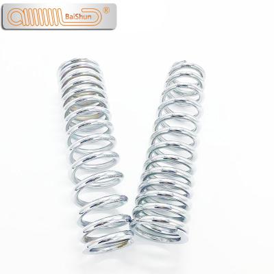 China Guangdong Province Large Spring Factory Motorcycle Shock Absorber Spiral Spring for sale