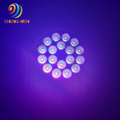 China Professional 18pcs*12W LED Wash Light Par DMX 512 Party Disco/Disco DJ Club Professional Stage/Stage Lighting Effect for sale