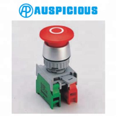 China 22mm Mushroom Head PUSH ON - PUSH OFF Push Button Switch , IP65 (EPF22) Waterproof EPF22 for sale