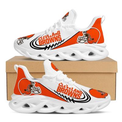 China 1 MOQ Wholesale Durable Dropshipping Customized Printed Logo Football Team Sepatu Sneaker Mens Womens Sports Shoes for sale