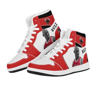 China Brand One Dropshipping Original AF Sneakers Niket Pattern Design Durable Custom Made Sneakers High Top Unisex AF Sneakers for sale