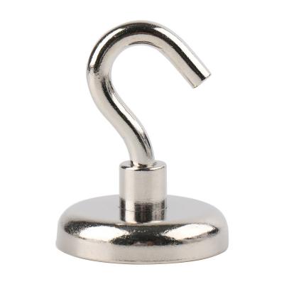 China NdFeB Magnet Block Circular Hook Industrial Magnet Strong Magnetic Hook Customized Hook for sale