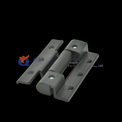 China Modern Aluminum Alloy 180 Degree Swing Cabinet Door Hutt Hinge Furniture Curtain Door Hinge for sale