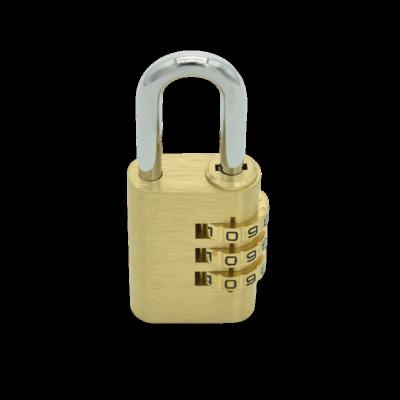 China High Quality Brass Password Lock Wheel Padlock Body Brass Candado for sale