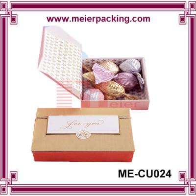 China Weddding favor cute corrugated paper candy box ME-CU024 for sale