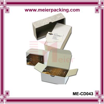 China Box set for business card/500pcs stock art paper business card packaging box ME-CD043 for sale