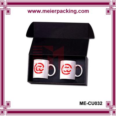 China Black Mug Gift Box/Corrugated Mug Box Packaging ME-CU032 for sale