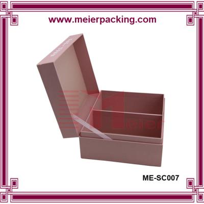 China Cardboard paper gift box with hinge lid/Clamshell paper box/Underwear packaging paper box ME-SC007 for sale