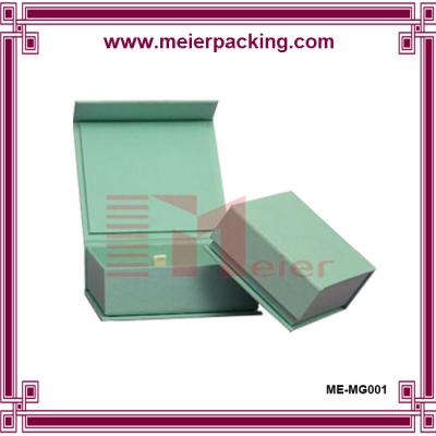 China Custom Rigid Folding Magnetic Closure Cardboard Gift Paper Box/Custom Printed Flip Top Gift Paper Box ME-MG001 for sale