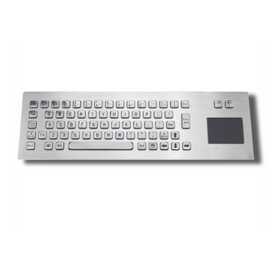 China Industrial Kiosk Computer Information Kiosk Metal Keyboard with Touchpad (KMY299G) for sale