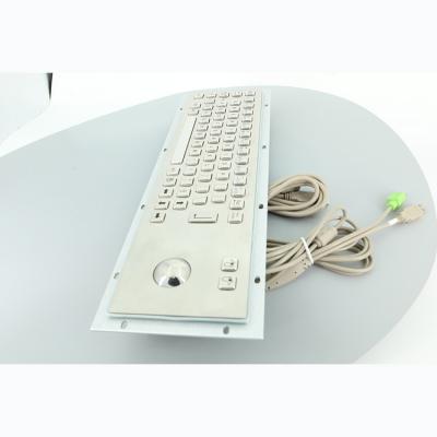 China Industrial Kiosk Touch Pad Computer Information Kiosk Metal Keyboard for sale