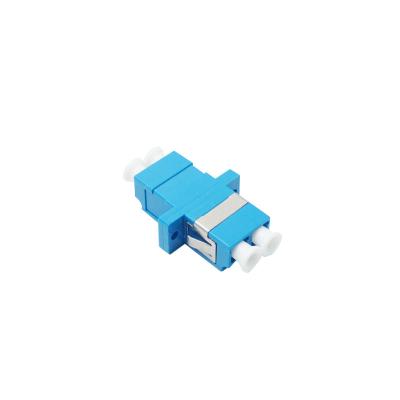 China FTTH-Faser optischer LC-Duplexadapter mit Flansch-Bronzeärmel zu verkaufen