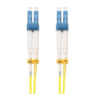 Chine la correction extérieure de fibre de 3m LC LC attachent la couleur jaune pour l'HOMME de LAN de CATV à vendre