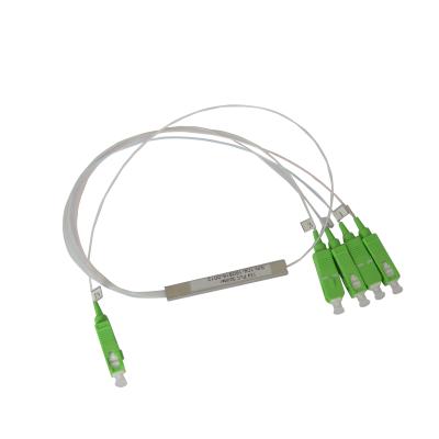 Chine Diviseur optique de PLC 1x4 de fibre, diviseur en acier micro de tube de Sc RPA à vendre