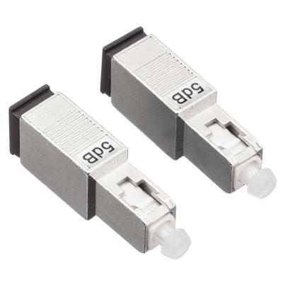 China Male To Female Fixed Fiber Optic Attenuator SC 10dB 20dB 30dB for sale