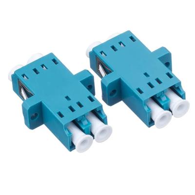 China Einzelnes Duplexmodell Optic Fiber Adapter mit FLANSCH-PC magentaroter Farbe zu verkaufen