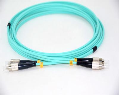 China OM3 Fibra de cable de ensamblaje de fibra óptica saltadores o patchcords 5.0mm en venta