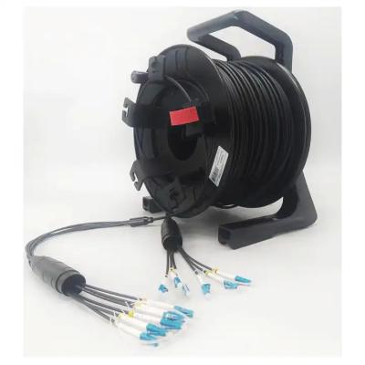 China 500 meter industriële automatische kabel spoel noodgeval Indoor Outdoor Fiber Optic Patching Te koop