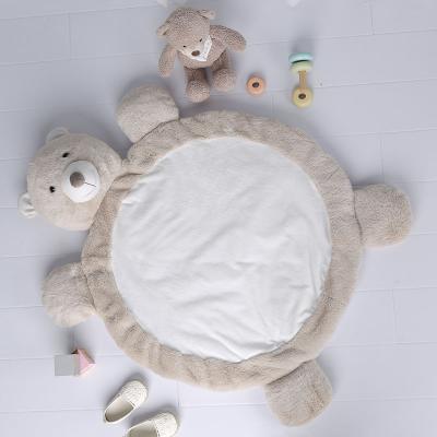 China Educational Home Decoration Baby Kids Toy Animal Shape Crawling Custom Playmat For Play Gifts for sale