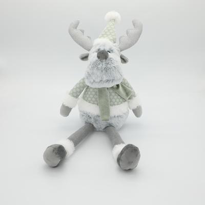 China Plush Stuffed Deer Dolls For Ciervos Para Navidad Dolls Stuffed Christmas Relleno Munecas Noel Deer for sale