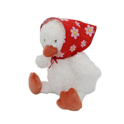 China New Plush Design Best Selling Duck Stuffed Toy Super Soft Duck Plush Toys white for sale