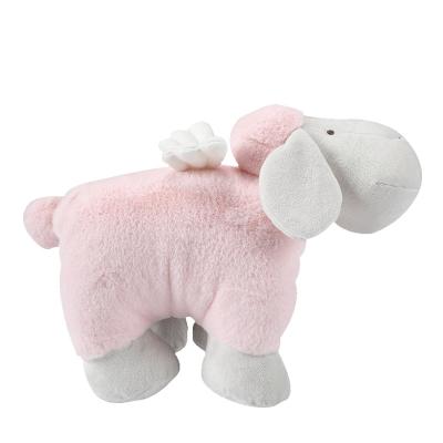 China Pink 100% Soft Stuffed Plush Polyester Blanket Unicorn Elephant Doll Pillow Soft Toys With Pillow Baby Kids Rest Toys for sale