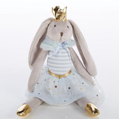 China Custom Stuffed Plush Princess Girl Decor Toy Dress Rabbit Baby Bunny Rabbit Baby Doll for sale