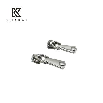 China Apparel New Design Kuakai Zipper Slider For School Bag Around Black #3 #5 Zipper Puller S5015 for sale