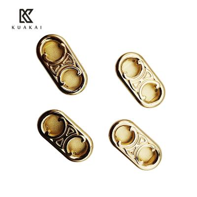 China L1007 Accessories Custom Magnetic Shoe Hardware Handbag Case Metal Bag Lock Metal Factory Suction Decorative Buckle L1007 for sale