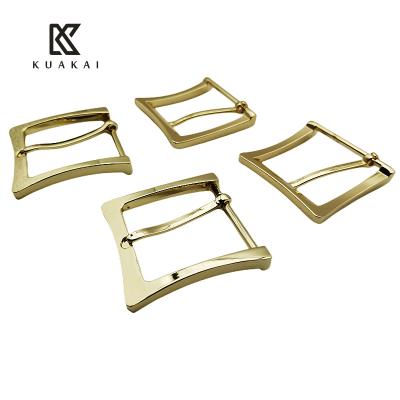 China Custom High Quality Adjustable Metal Click Pin Buckle Metal Adjustable Belt Buckle For Men B3012 for sale