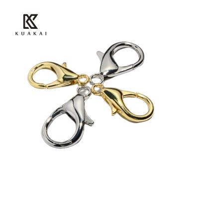 China Alloy Custom Strap Metal Fashion Swivel Snap Hook For Purse Accessories Connector Connection Buckle Gold Collar Buckle H6003 for sale