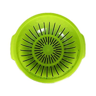 China Household Items Mold Kitchen Drain Basket Washing Basket Fruit Sieve Storage Plastic Ready Used Plastic Drain Basket for sale