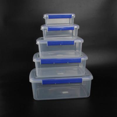 China Household Product Mold Plastic Mold For Lunch Box Lock Cover Food Storage Box With Handle From Taizhou Mold Making Factory for sale