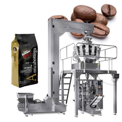 China Back Sealing Automatic Pouch Packing Machine For Coffee Bean for sale