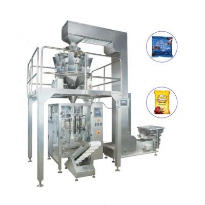 China High Speed Multi Head 304SS Potato Chips Packing Machine for sale