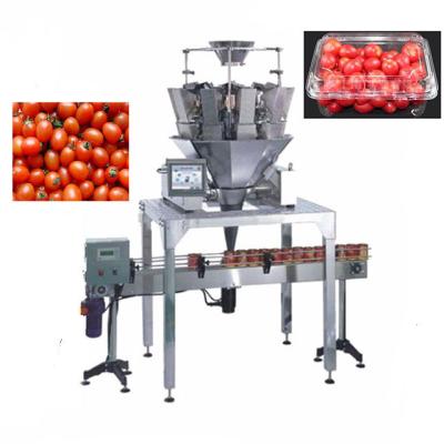 Chine Machine de conditionnement de récipient en plastique de salade de fruits de légumes à vendre