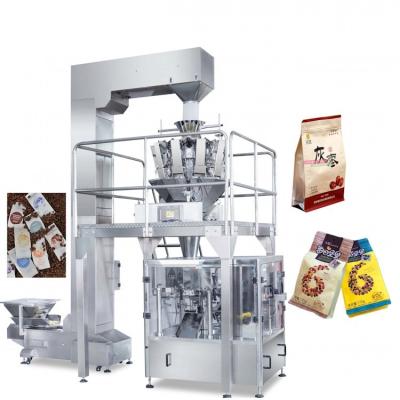 China Automatic Premade Pouch Machine For Vegetable Fruit Frozen Fish Food 50Bags/Min for sale