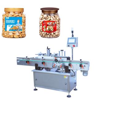 China Plastic Bottle Automatic Round Bottle Labeling Machine Intelligent Control for sale