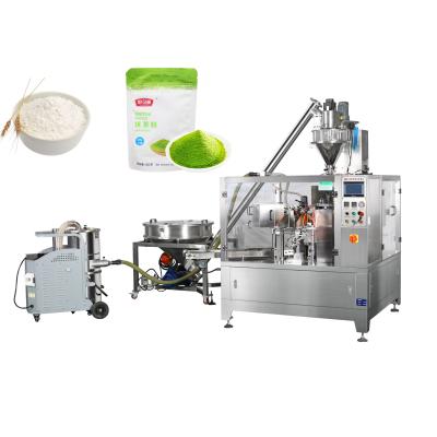 China 1% Accuracy Zipper Bag Packing Machine Milk Powder Coffee Powder for sale