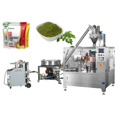 China 300g 500g Tea Powder Premade Bag Packing Machine 30-35Bags/Min for sale