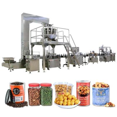 China Customized Food Grade Automatic Packaging System For Nuts Candy Bottle for sale