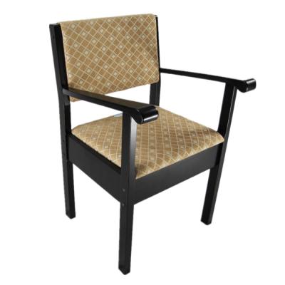 China Luxury Elderly Wooden Hospital Commode Chair RJ-C8525 for sale