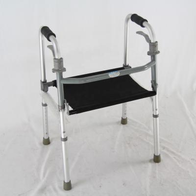 China Easy Folding Family Walker With Seat For Elder And Disabled People for sale