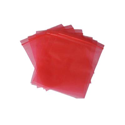 China EPA Antistatic Packaging Static Sensitive Device ESD PE Material Antistatic Pink Bag With Zip Lock for sale